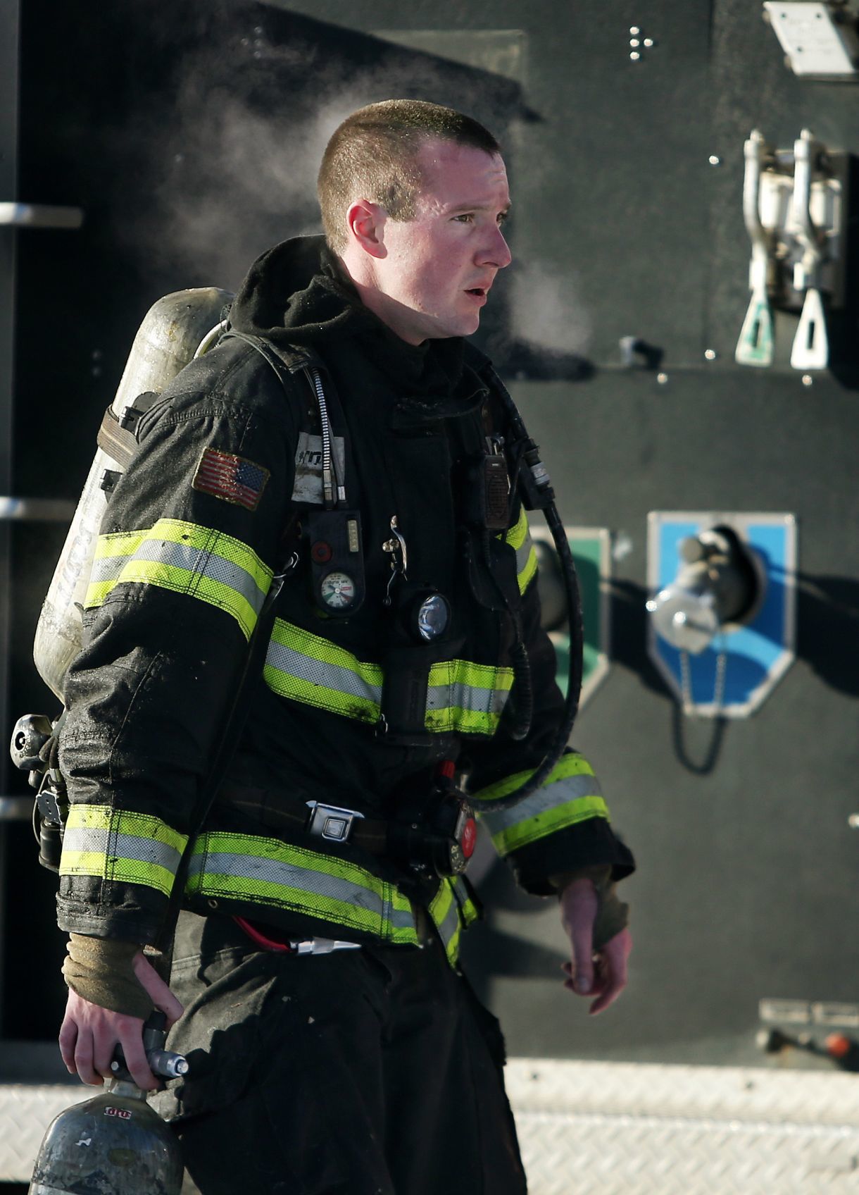 Apartment fire
